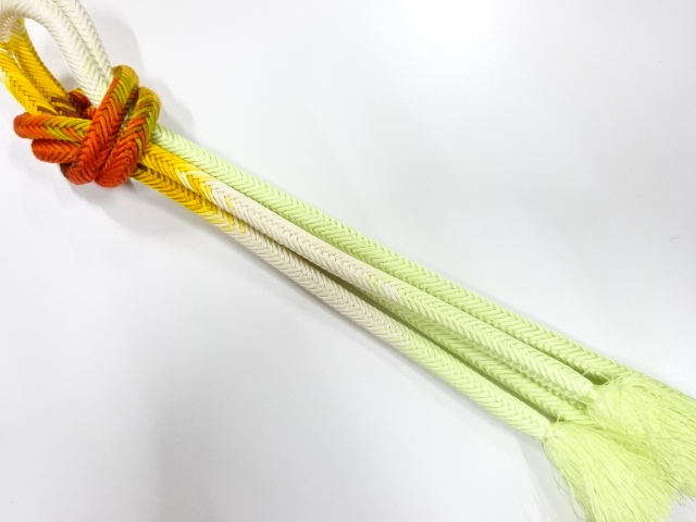 正絹　手組帯締め